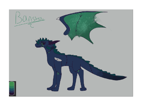 Banshee- new dragon OC!!