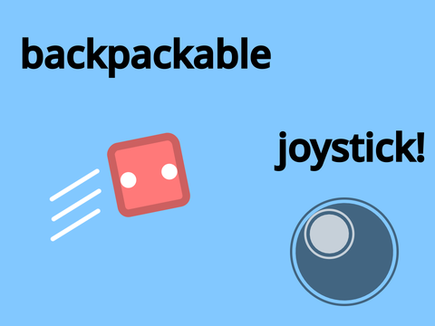 backpackable joystick!