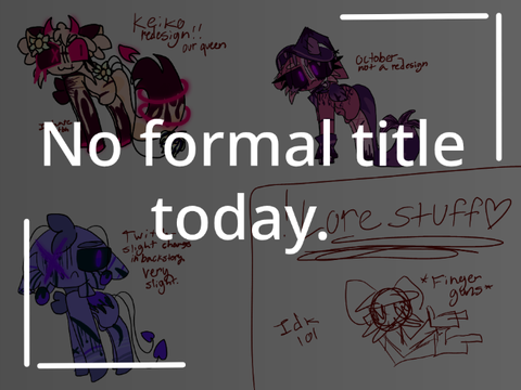 YOU GOYS || Update + Art