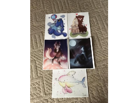 I just got prints of my art done