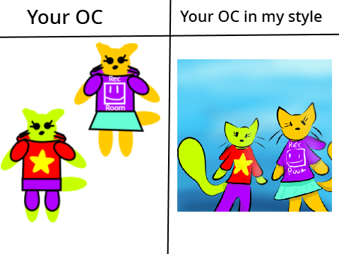 Your OC in my style
