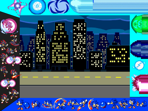 Ultimate Sonic VS Shadow Scene Creator V1