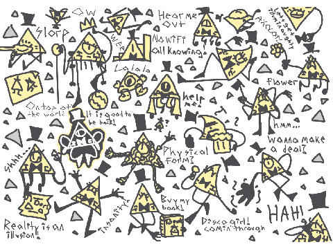 BILL CIPHER DOODLES