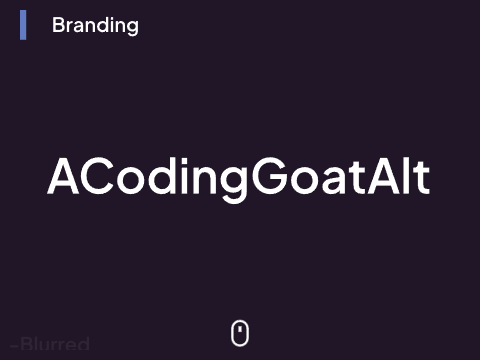 @ACodingGoatAlt | asembl2