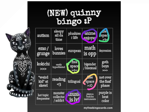 quinny bingo remicks!