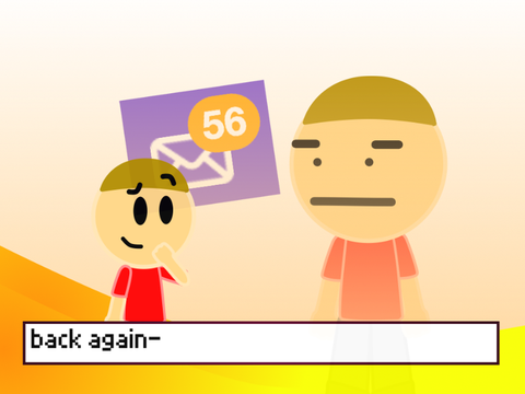 back again-