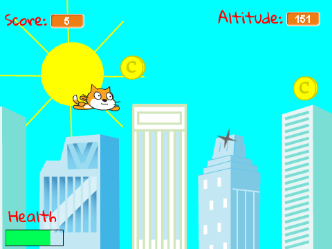 Cat Flying Game remix