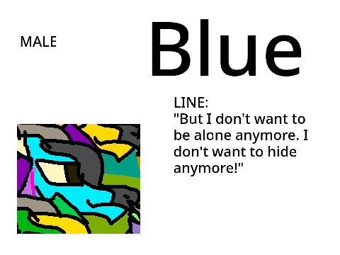 Blue audition