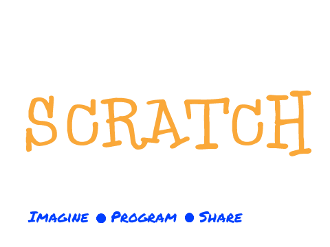 Scratch animated logo