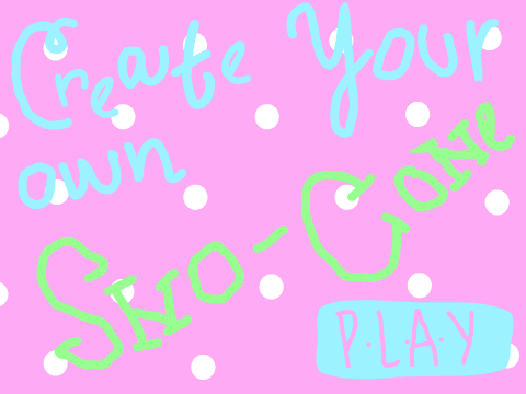 Create-Your-Own Sno-Cone