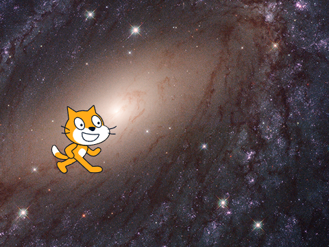 SCRATCH CAT INVADES ALL OF THE MILKY WAY