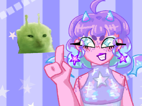 [ET is an alien] animation meme - Moonstone