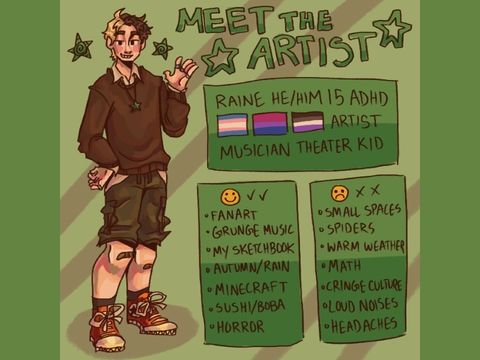 meet the artist! (aka me :] )