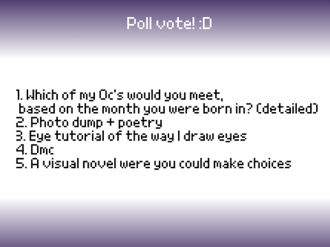 Poll vote 600+