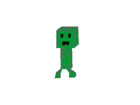 creeper drawing