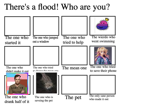 There's a flood! Who are you? remix remix