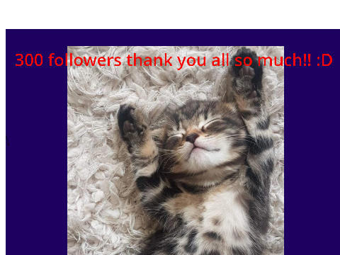300 followers!!!!!