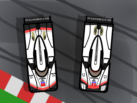 Porsche 919 Hybrids For D.G.