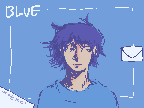 blue
