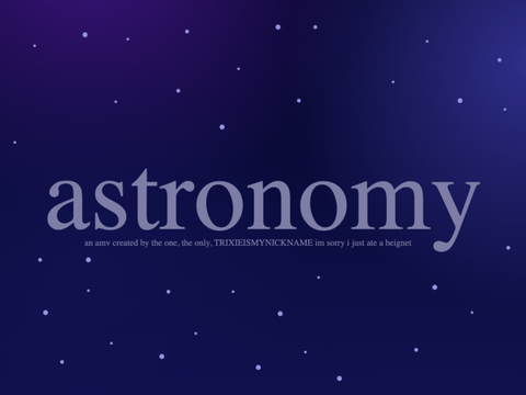 astronomy