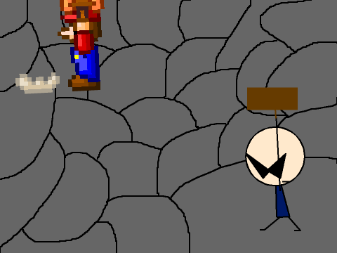 add yourself to do hitting stones with the hammer