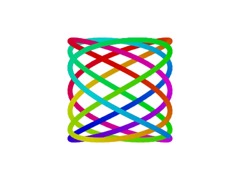Lissajous Visualiser #math #art #pattern #Lissajous