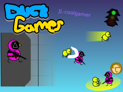 Duck squid game thumbnaill @JL-ccoolgame