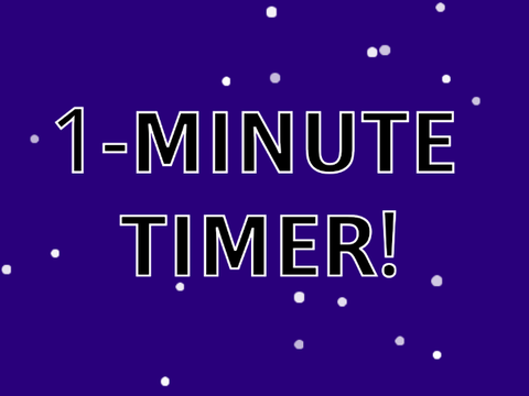 1-Minute Space Timer