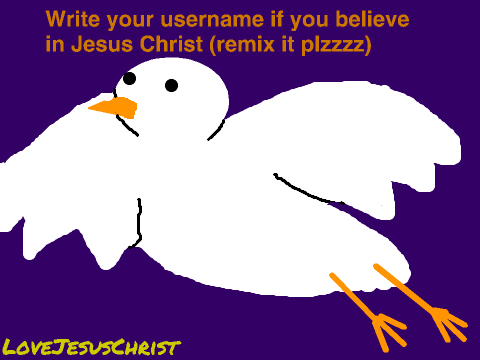 Write Your Username If You Believe In Jesus