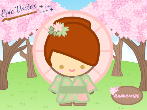 Kimono Girl Dress Up