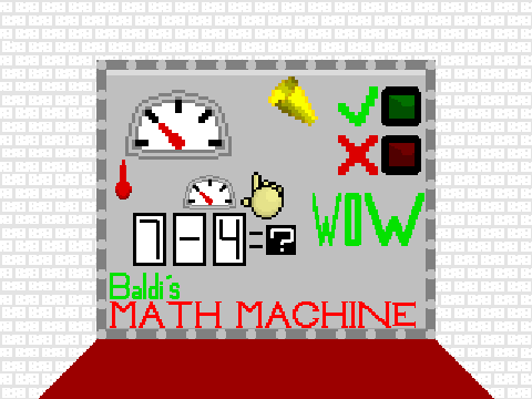 Baldi's MATH MACHINE