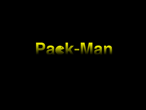 PACK-MAN scratch edition