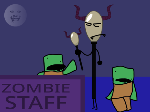Zombie Staff