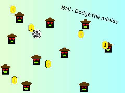 Ball - Dodge the misiles