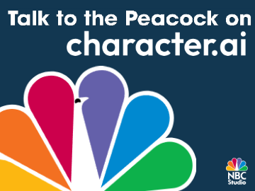 Talk to the NBC Peacock on Character.ai!