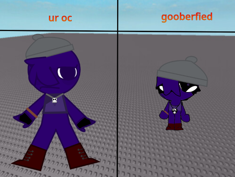 I will make ur oc a goober  remix