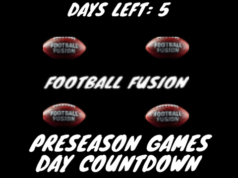 Football Fusion Preseason Games Countdown