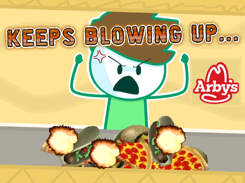 All our Food Keeps Blowing up! #animations #all