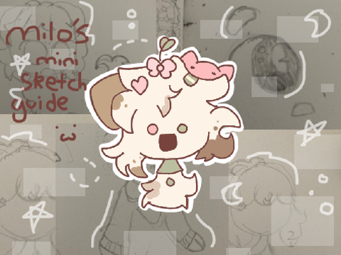 ┊͙ ˘͈ᵕ˘͈⍣ ೋ Milos mini sketch guide!!