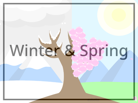 Winter // Spring // Art //