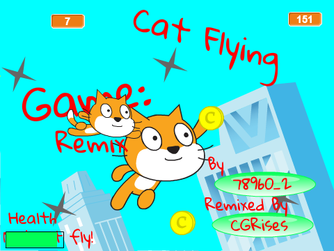 Cat Flying Game remix