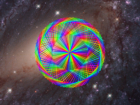 Rainbow art