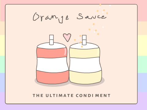 The fantastical orange sauce (LGBTQIAP+ project)