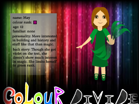 Colour Divide RPG bio template to remix! remix