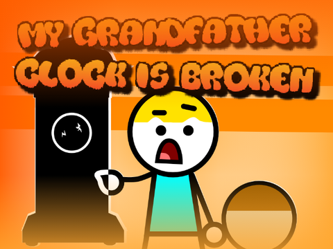 my grandfather clock is broken #shorts