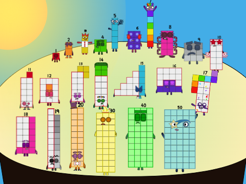 Numberblocks Band (bigger) [REANIMATED]