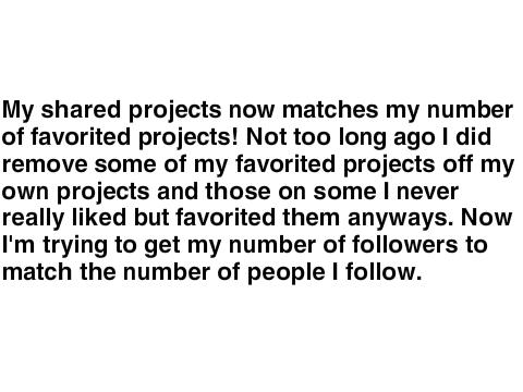 Shared Projects=Favorites