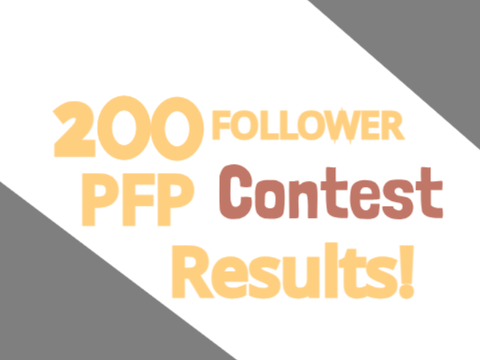 200 PFP Contest  RESULTS