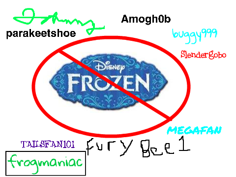 Sign if You Don't Like FROZEN!! remix remix