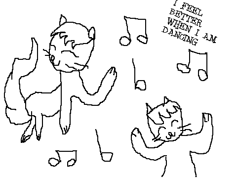 I Feel Better When I am Dancing CC